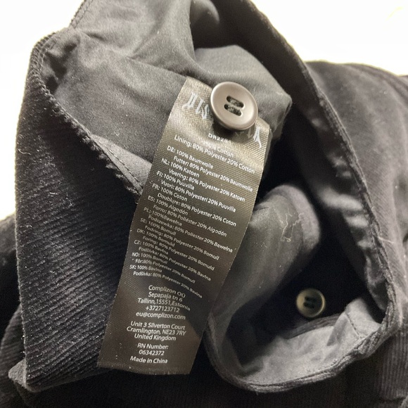 NWT Disturbia Mournia Cord Button Up Mini Dress - Picture 4 of 5